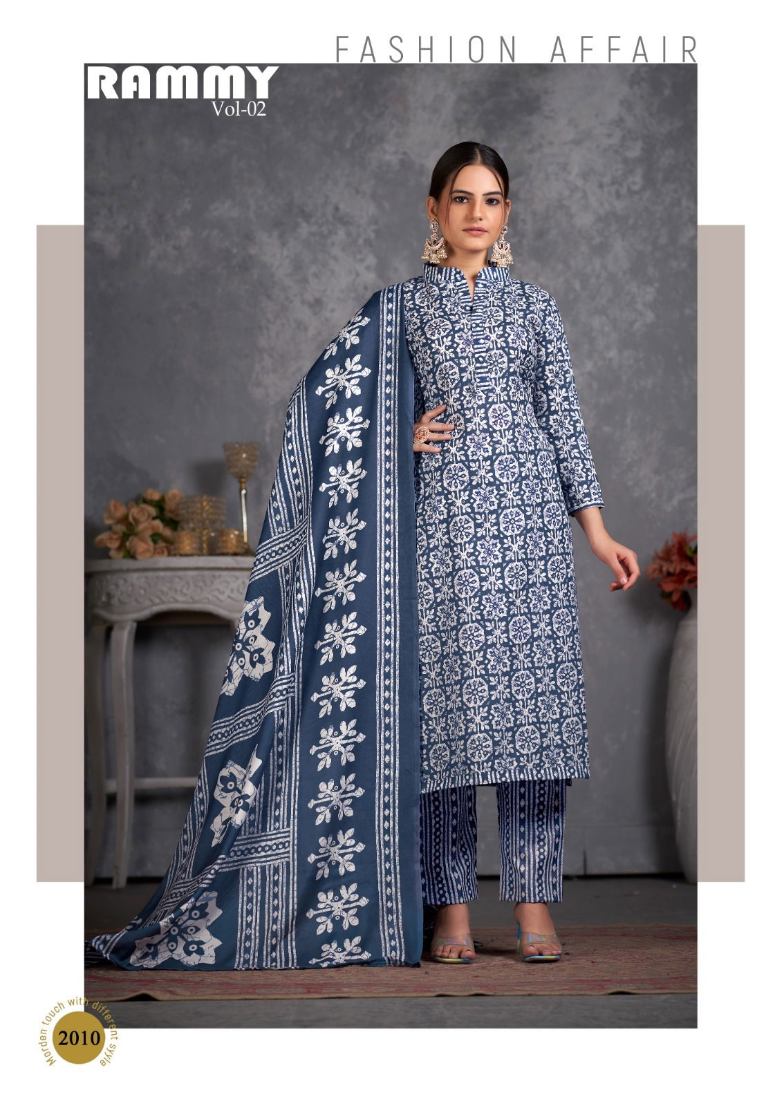 Rammy Vol 2 By Skt Printed Cotton Dress Material Catalog